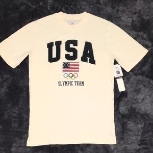Team USA - Olympic Team Cream Short Sleeve Tee Classic Design